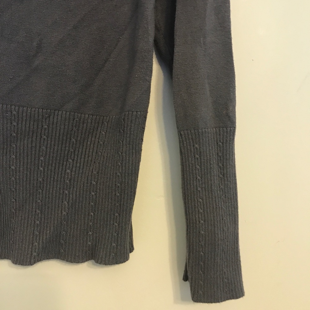 Gray Button Cardigan - Picture 3 of 6